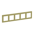 LEGRAND - Valena Life 5-Fach Rahmen Limone
