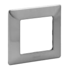 LEGRAND - Valena Life 1-Fach Rahmen Inoxgrau