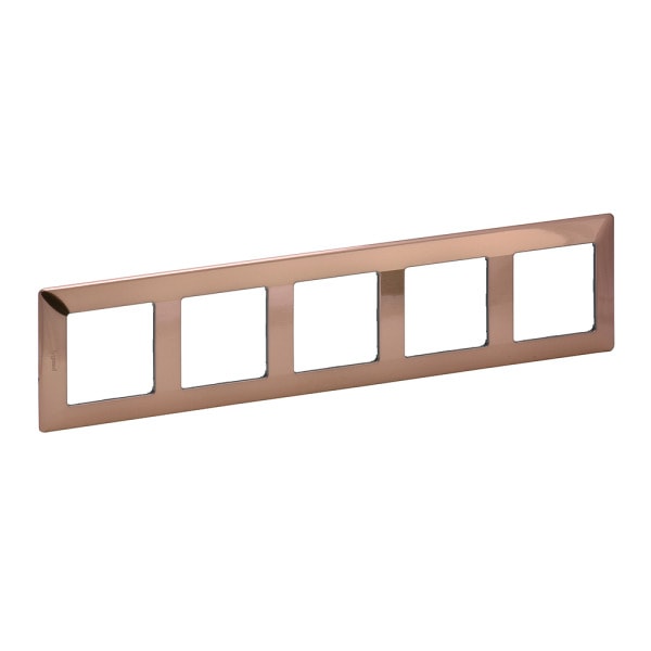 LEGRAND - Valena Life 5-Fach Rahmen Kupfer