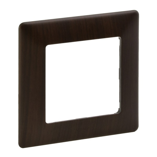 LEGRAND - Valena Life 1-Fach Rahmen Dark Wood