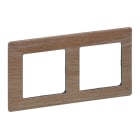 LEGRAND - Valena Life 2-Fach Rahmen Light Wood