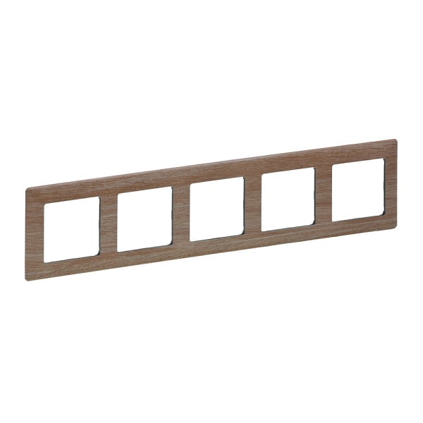 LEGRAND - Valena Life 5-Fach Rahmen Light Wood