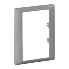 LEGRAND - Valena Life Spezielle Abdeckrahmen für Doppelsteckdosen 1-fach. Farbe: Aluminium