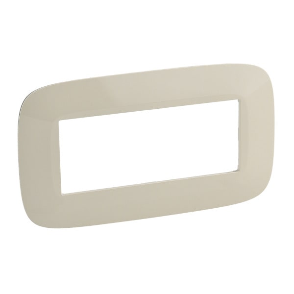LEGRAND - Valena Allure 5-modulig Rahmen+Tragring. Farbe: Mandelweiß