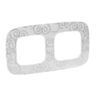 LEGRAND - Valena Allure 2-Fach Rahmen Chromestyle
