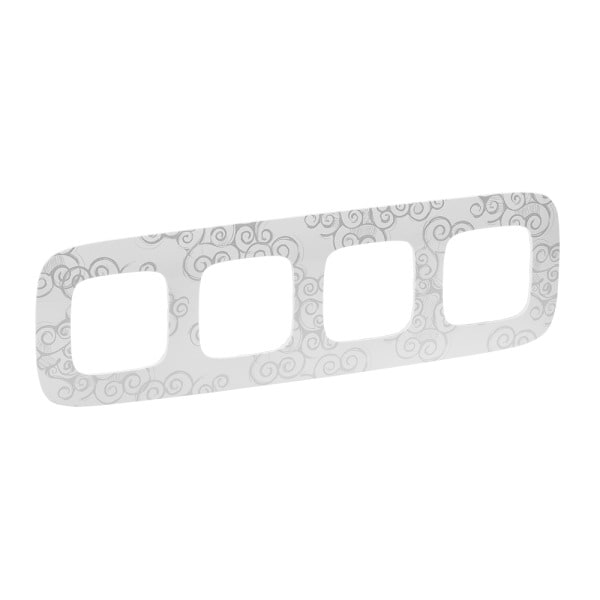 LEGRAND - Valena Allure 4-Fach Rahmen Chromestyle