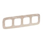 LEGRAND - Valena Allure 4-Fach Rahmen Goldstyle