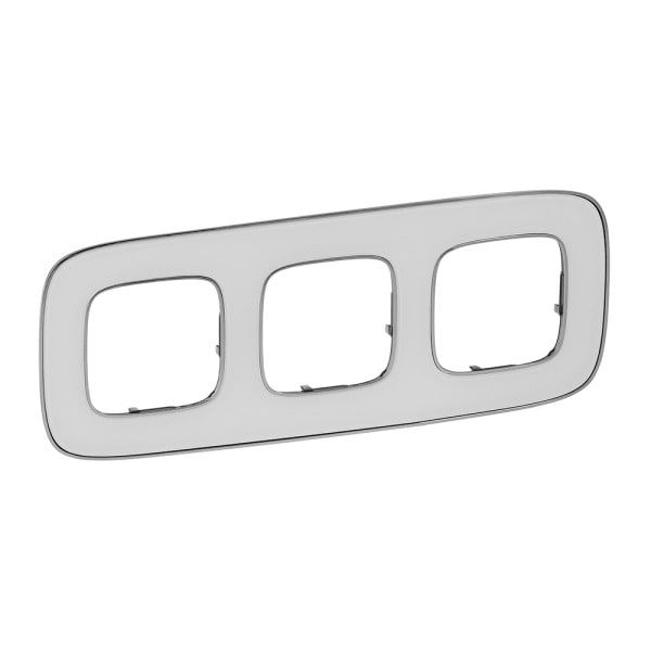 LEGRAND - Valena Allure 3-fach Rahmen White Mirror