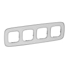 LEGRAND - Valena Allure 4-fach Rahmen White Mirror