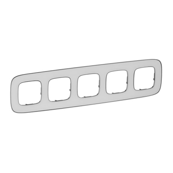 LEGRAND - Valena Allure 5-fach Rahmen White Mirror