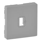 LEGRAND - Valena Life Abdeckung für  USB-Dose: Aluminium
