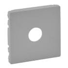LEGRAND - TV-Abdeckung für das Schalterprogramm VALENA LIFE. Farbe: Aluminium