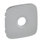 LEGRAND - TV-Abdeckung für das Schalterprogramm VALENA ALLURE, Farbe: Aluminium