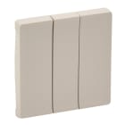 LEGRAND - Valena Life Wippe 3-fach Schalter Farbe: Mandelweiß