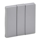 LEGRAND - Valena Life Wippe 3-fach Schalter Farbe: Aluminium