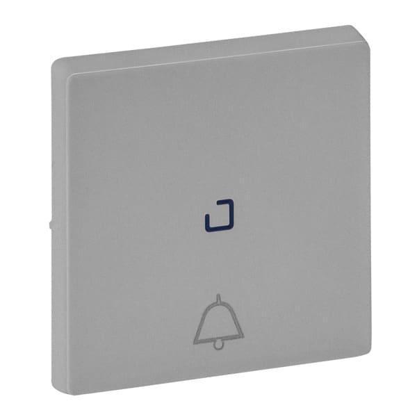 LEGRAND - Valena Life Wippe beleuchtet Glocke Farbe: Aluminium