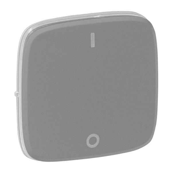 LEGRAND - Valena Allure Wippe aus Thermoplast für Ausschalter 2-polig. Farbe: Aluminium