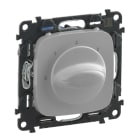 LEGRAND - Valena Allure Drehschalter 0-1-2-3 Farbe: Aluminium