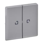 LEGRAND - Valena Life Wippe Serie beleuchtet Farbe: Aluminium