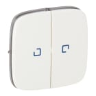 LEGRAND - Valena Allure Wippe Serie beleuchtet Farbe: Ultraweiß