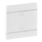 LEGRAND - MyHOME-Wippe mit Symbol ''Auf - Ab'' für Valena Life, 2-modulig, Farbe: Ultraweiß