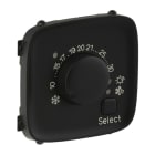 LEGRAND - Valena Allure elektronisches Raumthermostat  Farbe: Schwarz
