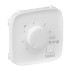 LEGRAND - Valena Allure Abdeckung Fußboden-Thermostat Farbe: Ultraweiß