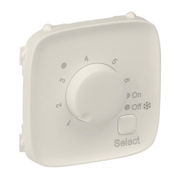 LEGRAND - Valena Allure Abdeckung Fußboden-Thermostat Farbe: Mandelweiß