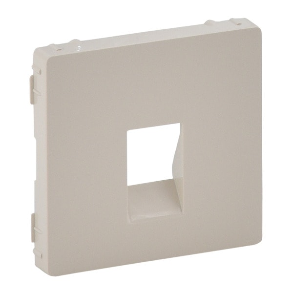 LEGRAND - Valena Life Abdeckung für Lautsprecherdose mit Federklemmen. Farbe: Mandelweiß