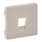 LEGRAND - Valena Life Abdeckung für Lautsprecherdose mit Federklemmen. Farbe: Mandelweiß