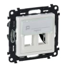 LEGRAND - Valena Life Keystone-Adapter, 2-fach. Farbe: Ultraweiß