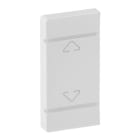LEGRAND - MyHOME-Wippe mit Symbol ''Auf - Ab'' für Valena Life, 1-modulig, Farbe: Ultraweiß