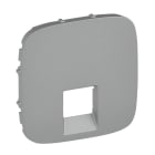 LEGRAND - Valena Allure Abdeckung RJ11/RJ45 1-fach Farbe: Aluminium