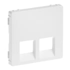 LEGRAND - Valena Life Abdeckung RJ11/RJ45 2-fach Farbe: Ultraweiß