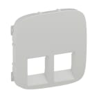 LEGRAND - Valena Allure Abdeckung RJ11/RJ45 2-fach Farbe: Ultraweiß