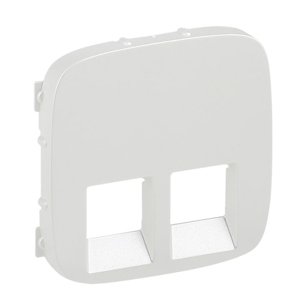 LEGRAND - Valena Allure Abdeckung RJ11/RJ45 2-fach Farbe: Perlmutt