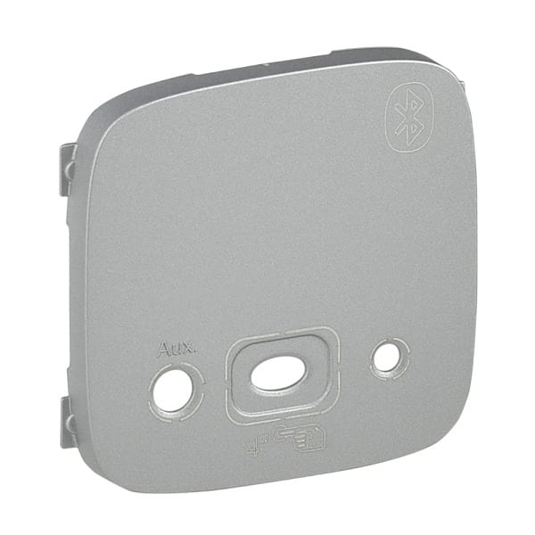 LEGRAND - Valena Allure Abdeckung für Bluetooth-Modul. Farbe: Aluminium