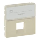 LEGRAND - Valena Life Abdeckung RJ11/RJ45 mit Beschriftungsfeld 1-fach Farbe: Mandelweiß