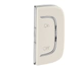 LEGRAND - Valena Allure Wippe 1-m RE ''ON-OFF'' mandelweiss