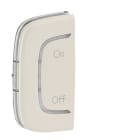LEGRAND - Valena Allure Wippe 1-m LI ''ON-OFF'' mandelweiss