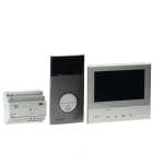 BTICINO - Flex'ONE Video-Set mit Türstation LINEA3000 (1 und 2 Ruftasten) + CLASSE300 X13E