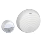 LEGRAND - Funk Gong Set 230V Komfort mit Gong, Klingeltaster, 15 Melodien Farbe: Ultraweiß