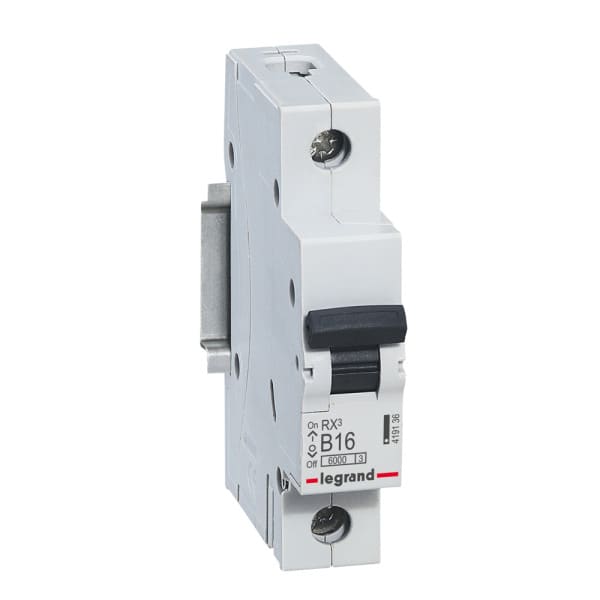 LEGRAND - RX3 Leitungsschutzschalter B-Charakteristik, 16A, 1-polig, 6kA, 230/400VAC, 1TE
