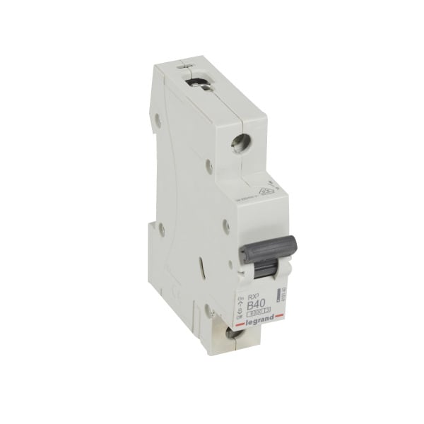 LEGRAND - RX3 Leitungsschutzschalter B-Charakteristik, 40A, 1-polig, 6kA, 230/400VAC, 1TE