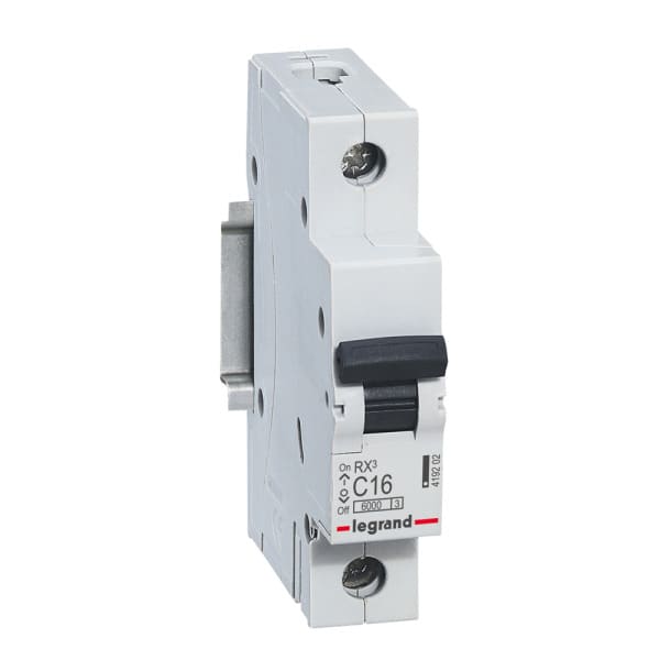 LEGRAND - RX3 Leitungsschutzschalter C-Charakteristik, 16A, 1-polig, 6kA, 230/400VAC, 1TE