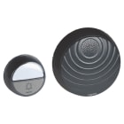 LEGRAND - Funk Gong Set Komfort mit Gong mit Klingeltaster, 15 Melodien Farbe: Anthrazit