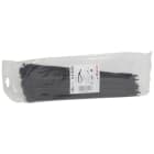 LEGRAND - Kabelbinder Colring, schwarz, innenverzahnt, 4,6 x 280 mm(BxL), UV-beständig