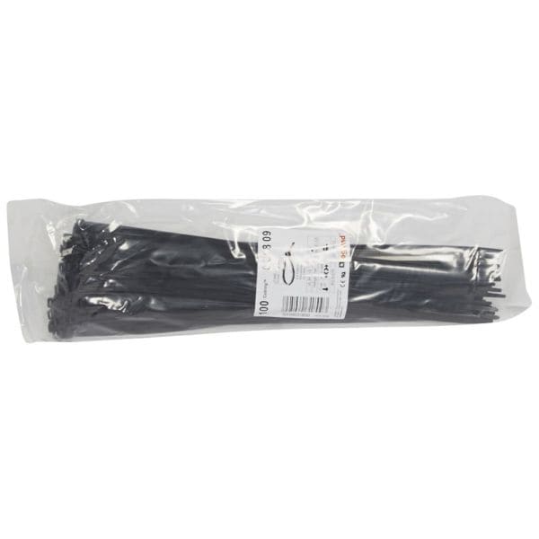 LEGRAND - Kabelbinder Colring, schwarz, innenverzahnt, 4,6 x 360 mm(BxL), UV-beständig