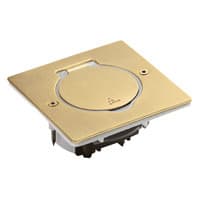 LEGRAND - Deckelsatz 1x2-Modul Bronze Quad