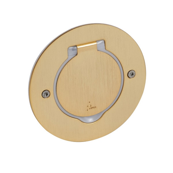 LEGRAND - Deckelsatz 1x2-Modul Bronze Rund